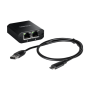 Splitter RJ45 Gigabit 1 IN, 2 OUT, USB-C - TRENDnet TEG-102S TRENDnet - 4